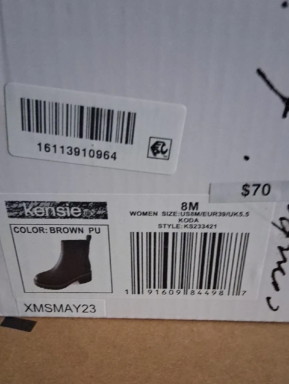 Kensie Brown Men's Chukka Boots